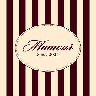 Telegram profile photo for mamour brand♥️
