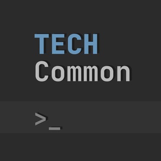 Telegram group profile photo for TechCommon | Чат и вопросы