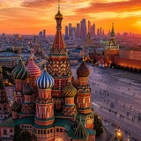Telegram profile photo for Москва, привет!