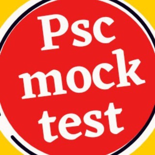 Telegram profile photo for PSC Mock Test