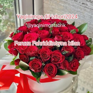 Telegram profile photo for YAQINIMGA DIL IZHORIM