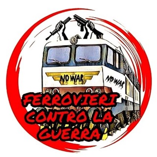 Telegram profile photo for Ferrovieri contro la guerra (FCG)