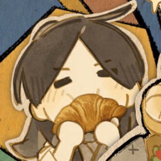 Telegram profile photo for croissant break 🥐