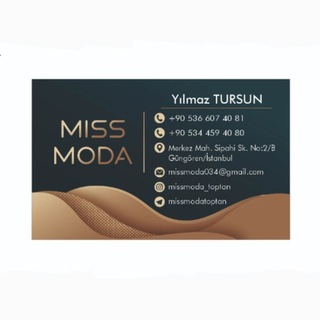 Telegram profile photo for Mıss Moda