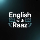 Telegram profile photo for English With Raaz