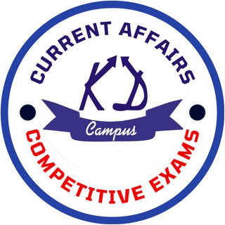 Telegram profile photo for 🌏 Current Affairs by KD Campus⏬