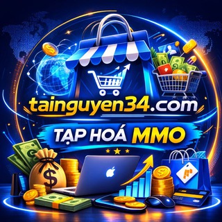 Telegram profile photo for TAINGUYEN34.COM - TẠP HOÁ MMO