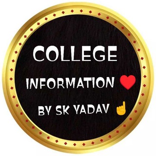 Telegram profile photo for COLLEGE INFORMATION BY SK YADAV