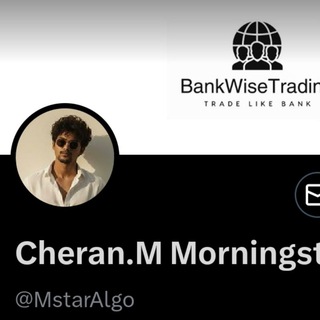 Telegram profile photo for Cheran Morningstar Mentorship