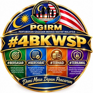 Telegram profile photo for CHANNEL BAKAL AHLI PERTUBUHAN GAGASAN INOVASI RAKYAT MALAYSIA