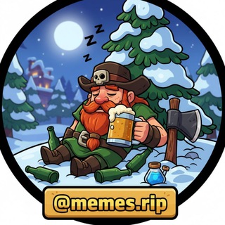 Telegram profile photo for Memes.rip