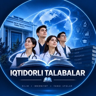 Telegram profile photo for IQTIDORLI TALABALAR TDTU TF | rasmiy kanali