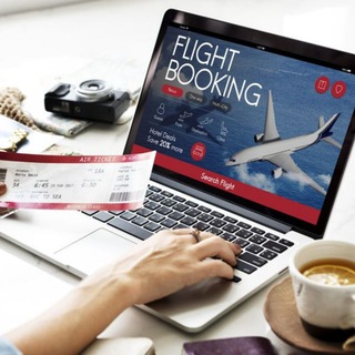 Telegram profile photo for booking 50%|FLIGHTS|HOTELS