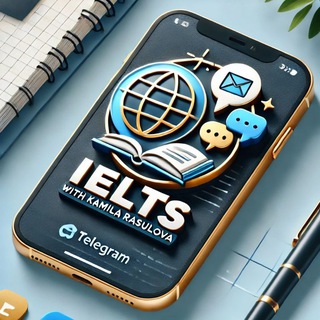 Telegram profile photo for IELTS with Kamila Rasulova