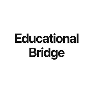 Telegram profile photo for Educational Bridge | Поступление за рубеж