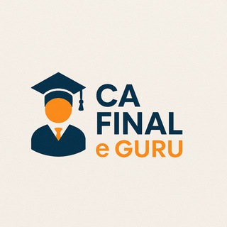 Telegram profile photo for CA FINAL E-GURU