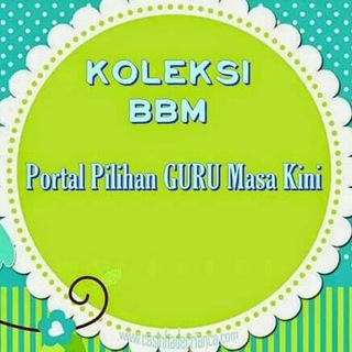 Telegram profile photo for The Official KoleksiBBM 📖