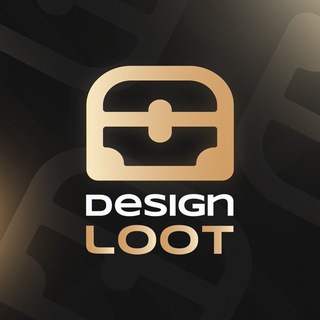 Telegram profile photo for Design Loot · обучение дизайну