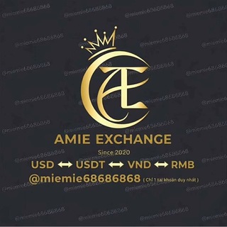 Telegram profile photo for 🦩AMIE EXCHANGE - Thu Đổi Ngoại Tệ - Hoàn Phí Exness_XM -🦩