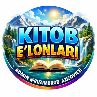 Telegram group profile photo for 💥 KITOB E'LONLARI 💥
