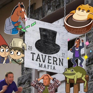 Telegram group profile photo for 🎩 Мафия 🍺Таверны 🛑 в ЧС у Татаки