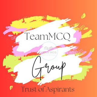 Telegram profile photo for TeamMCQ GROUP | Team MCQ Group