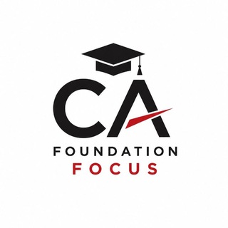 Telegram profile photo for CA Foundation Focus 🔥