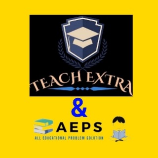 Telegram profile photo for TEACH EXTRA & AEPS OFFICIAL