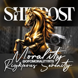 Telegram profile photo for SHITPOST MORALITY RTS.
