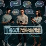Telegram profile photo for Textroverts | Community