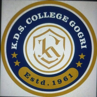 Telegram profile photo for K.D.S. College Gogri