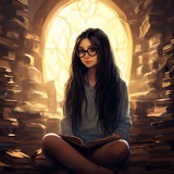 Telegram profile photo for Лина Май || Книжный переплёт
