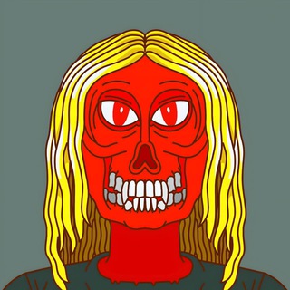 Telegram profile photo for RED SKULL BLONDIE