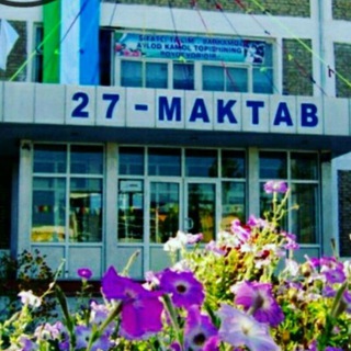 Telegram profile photo for 27-maktab | #UydaQoling