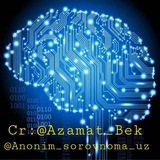 Telegram profile photo for Anonim so‘rovnoma | RASMIY KANAL