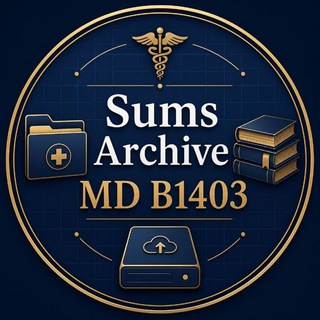 Telegram profile photo for SUMS Archive MD B1403