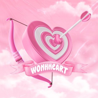 Telegram profile photo for wonhheart: wonhee glitchy hearts.