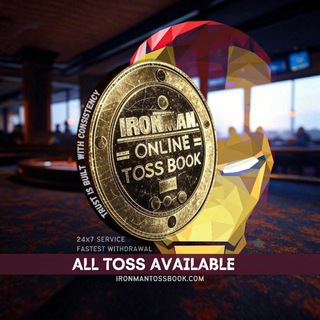 Telegram profile photo for IRONMAN ONLINE TOSS BOOK