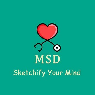 Telegram group profile photo for MSD - Medicine SketchifieD