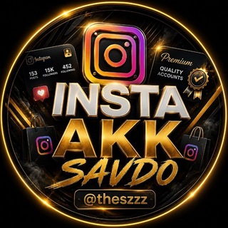 Telegram profile photo for INSTA AKK SAVDO 🤝
