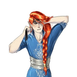 Telegram profile photo for «The seduction of Mairon» comics by frecklesordirt