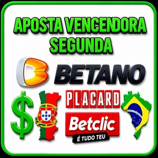 Telegram profile photo for APOSTA VENCEDORA SEGURADA ๐โฝ๐