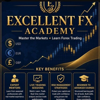 Telegram profile photo for EXCELLENT FX ACADEMY