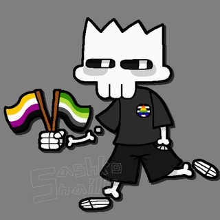 Telegram profile photo for Психічнохворий скелет 🔞