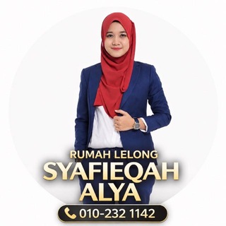 Telegram profile photo for Syafieqah alya _ Listing Rumah Lelong