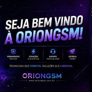 Telegram profile photo for Canal - oriongsm.com.br