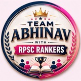 Telegram profile photo for TEAM ABHINAV WITH RPSC RANKERS🎯 | RPSC • RSSB🌈 (𝐬𝐜𝐢𝐞𝐧𝐜𝐞 +𝐠𝐤)🔥🔥🔥