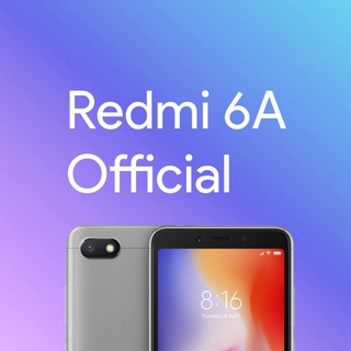 Telegram group profile photo for REDMI 6A | OFFICIAL™