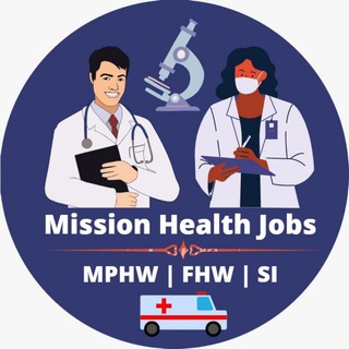 Telegram profile photo for 💉👨⚕️Mission Health Jobs👩⚕️💉