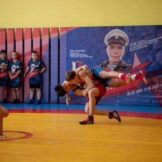 Telegram profile photo for Зал борьбы им. В. Дорохина Героя Российской Федерации (греко-римская борьба)